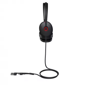 Yealink UH48 Dual Teams USB-C/A peakomplekt, juhtmega, kõnedele / muusikale, 20–20000 Hz, 169 g, peakomplekt, must