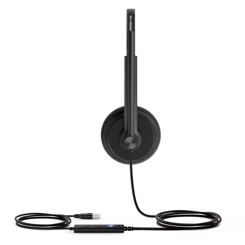 Yealink UH34 Lite Dual Teams Peakomplekt, juhtmega, 20 - 20000 Hz, kontor/kõnekeskus, 110 g, Peakomplekt, must