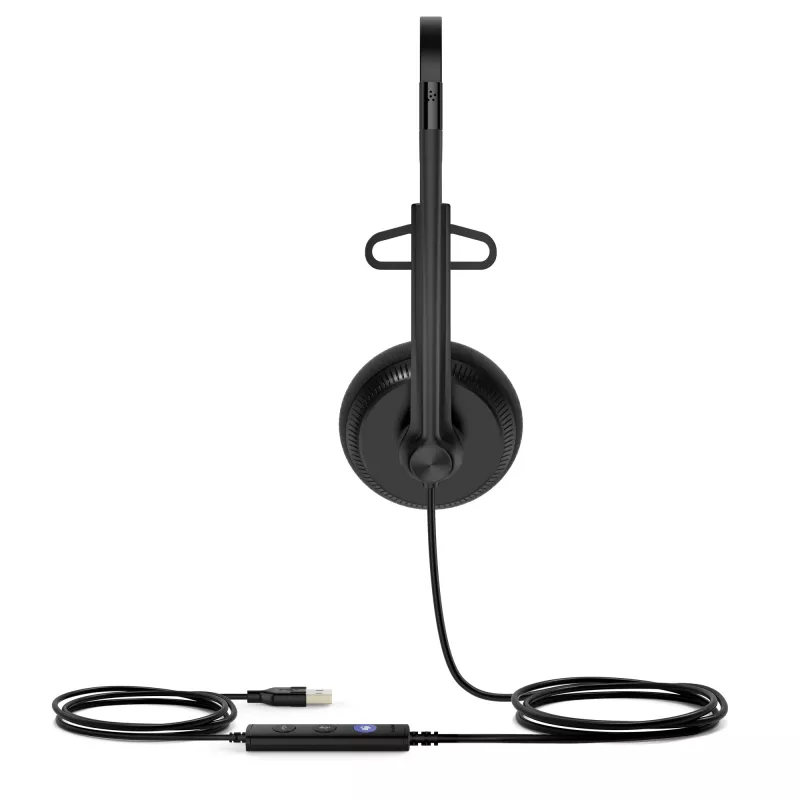Yealink UH34 Lite Mono Teams Headset, Wired, 20 - 20000 Hz, Office/Call center, 84 g, Headset, Must