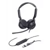 Yealink UH42 Dual UC USB-C/A Peakomplekt, Juhtmega, Kõned/Muusika, 20 - 20000 Hz, 160 g, Peakomplekt, Must