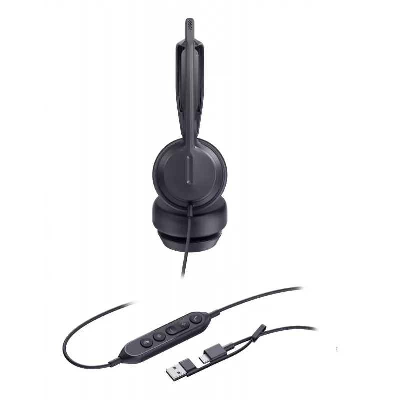 Yealink UH42 Dual UC USB-C/A Peakomplekt, Juhtmega, Kõned/Muusika, 20 - 20000 Hz, 160 g, Peakomplekt, Must