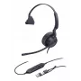 Yealink UH42 Mono UC USB-C/A Peakomplekt, Juhtmega, Kõned/Muusika, 20 - 20000 Hz, 116 g, Peakomplekt, Must