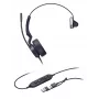 Yealink UH44 Mono Teams USB-C/A peakomplekt, juhtmega, 20–20000 Hz, kontor/kõnekeskus, 127 g, peakomplekt, must