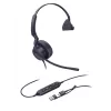 Yealink UH44 Mono Teams USB-C/A peakomplekt, juhtmega, 20–20000 Hz, kontor/kõnekeskus, 127 g, peakomplekt, must