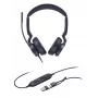 Yealink UH46 Dual Teams USB-C/A Headset, Wired, 20 - 20000 Hz, Office/Call center, 166 g, Headset, Must