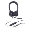 Yealink UH46 Dual Teams USB-C/A Headset, Wired, 20 - 20000 Hz, Office/Call center, 166 g, Headset, Must