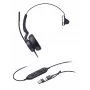 Yealink UH46 Mono Teams USB-C/A Peakomplekt, juhtmega, 20–20000 Hz, kontor/kõnekeskus, 127 g, Peakomplekt, Must