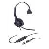 Yealink UH46 Mono Teams USB-C/A Peakomplekt, juhtmega, 20–20000 Hz, kontor/kõnekeskus, 127 g, Peakomplekt, Must
