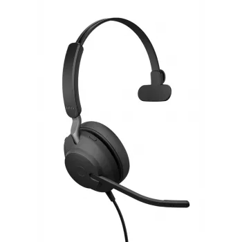 Jabra Evolve2 40 SE Peakomplekt Juhtmega Peavõru Kontor/Kõnekeskus USB USB-C / USB Type-A Must