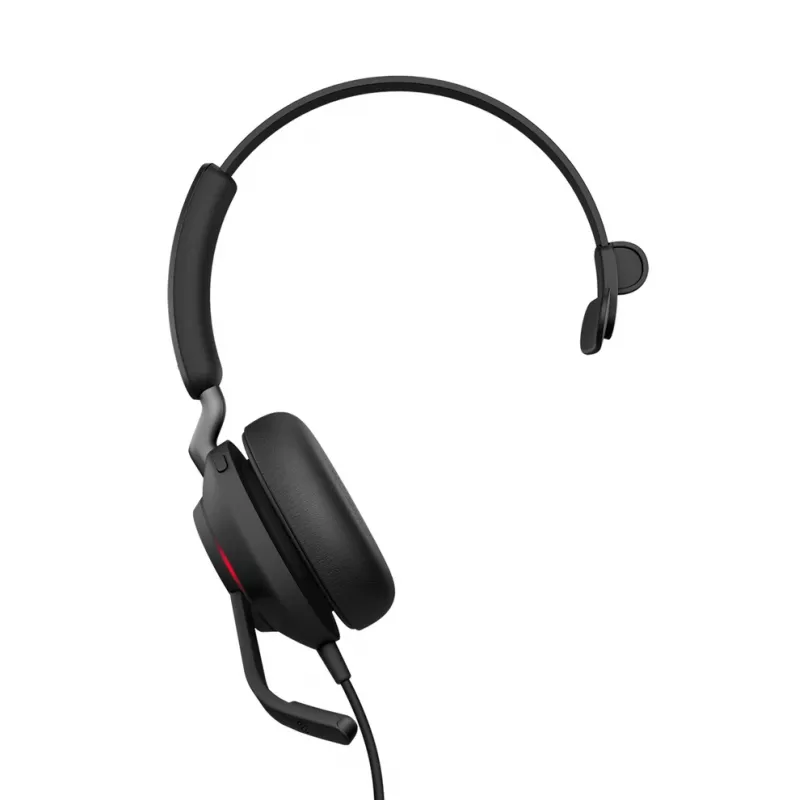Jabra Evolve2 40 SE Peakomplekt Juhtmega Peavõru Kontor/Kõnekeskus USB USB-C / USB Type-A Must