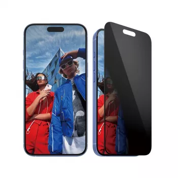 PanzerGlass ® privaatsusekraanikaitse iPhone 16 Plus | 15 Plus | ülilaia sobitusega koos EasyAligneriga