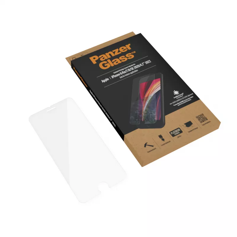 PanzerGlass® ekraanikaitse iPhone 8 | 7 | 6s | 6 | SE (2020/2022) | Standard Fit