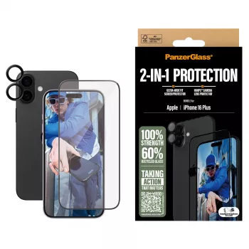 PanzerGlass 2-in-1 Bundle iPhone '24 6.7 inch B2863+1283