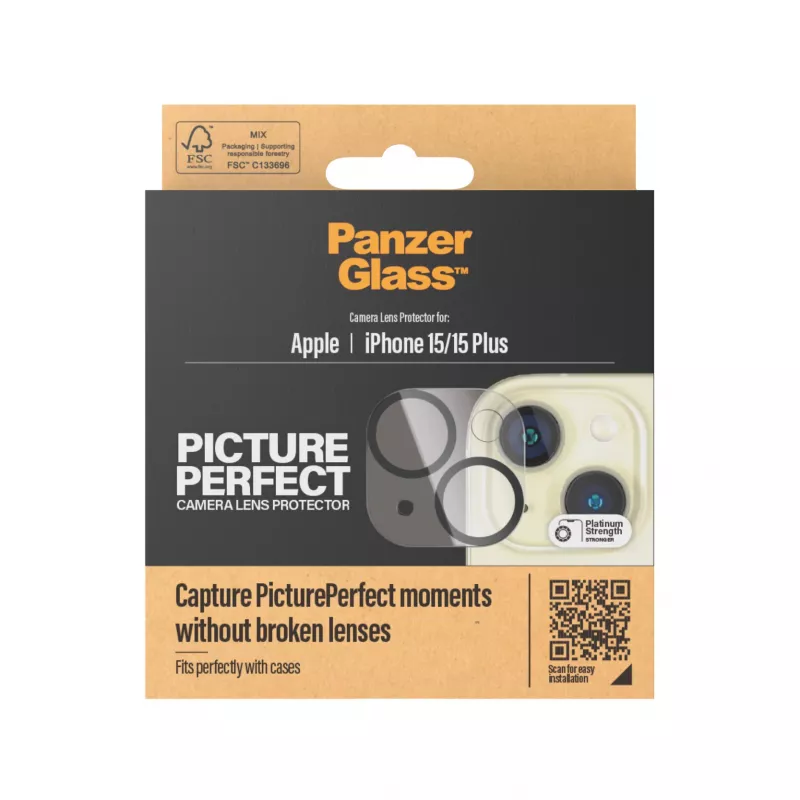 PanzerGlass ® PicturePerfect Camera Lens Protector iPhone 15 | 15 Plus