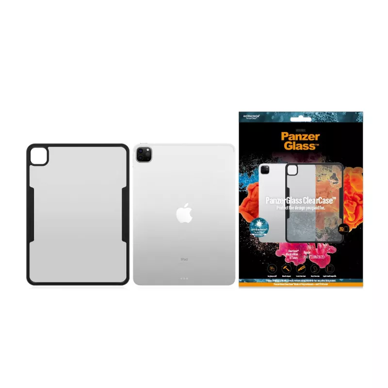 PanzerGlass® ClearCase™ iPad Pro 11″ (2018, 2020-2022), ümbris, Apple, Apple - iPad Pro 11″, 27,9 cm (11 tolli), must