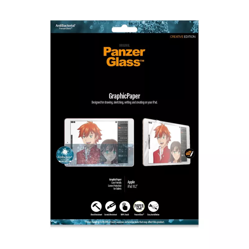 PanzerGlass ® GraphicPaper® ekraanikaitse iPad 10.2″ (2019-2021)
