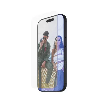 PanzerGlass SAFE. by ® sinist valgust blokeeriv ekraanikaitse iPhone 16 Plus | 15 Plus | ülilai liibuvusega