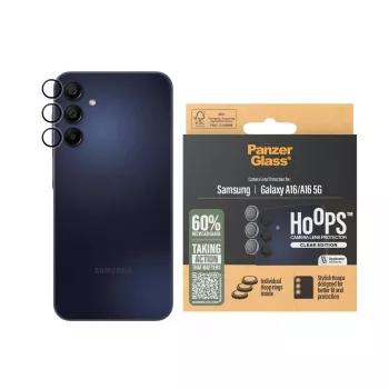 PanzerGlass ® Hoops® kaamera objektiivi kaitsekiht läbipaistev Samsung Galaxy A16 | A16 5G