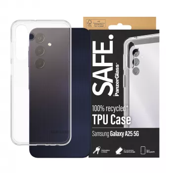 PanzerGlass SAFE. by ® TPU ümbris Samsung Galaxy A25 5G | Läbipaistev