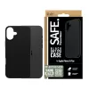 PanzerGlass SAFE. by ® TPU ümbris Must iPhone 16 Plus