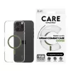 PanzerGlass CARE™ by ® Urban Combat Case Transparent w. Green MagSafe iPhone 16 Pro Max
