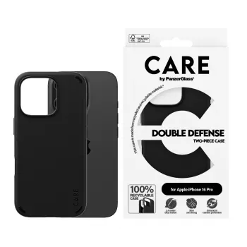 PanzerGlass CARE™ by ® Double Defense Case Must iPhone 16 Pro