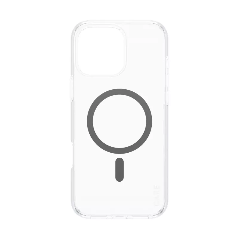 PanzerGlass CARE™ by ® Urban Combat ümbris läbipaistev musta MagSafe'iga iPhone 16 Pro Max