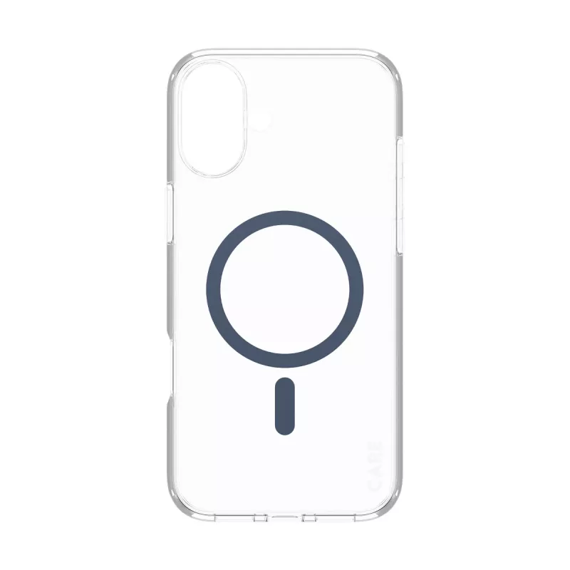 PanzerGlass CARE™ by ® Urban Combat ümbris läbipaistev sinise MagSafe'iga iPhone 16 Plus