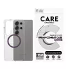 PanzerGlass CARE™ by ® Urban Combat Case läbipaistev ploomililla Qi-ühilduv Samsung Galaxy S25 Ultra