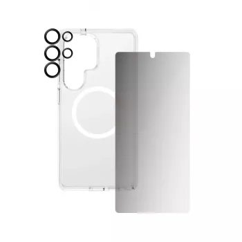 PanzerGlass CARE by ® Flagship 3-in-1 privaatsuskomplekt Samsung Galaxy S25 Ultra kriimustus- ja põrutuskindel