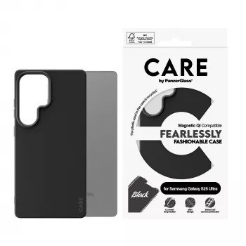 PanzerGlass CARE™ by ® korpus must, Qi-ühilduv Samsung Galaxy S25 Ultra