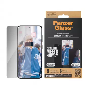 PanzerGlass® privaatsusekraanikaitse Samsung Galaxy S24+ | ülilai liibuvus koos EasyAligneriga