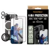 PanzerGlass ® 4-in-1 kaitsepakett iPhone 16 Pro Max, Apple, Apple - iPhone 16 Pro Max, kuiva pealekandmine, kriimustuskindel, põrutuskindel, läbipaistev, 1 tk