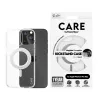 PanzerGlass CARE™ by ® läbipaistev ümbris hõbedase jalaga ja MagSafe'iga iPhone 15 Pro Max