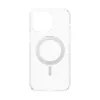 PanzerGlass CARE™ by ® läbipaistev ümbris hõbedase jalaga ja MagSafe'iga iPhone 15 Pro Max