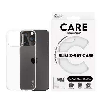 PanzerGlass CARE™ by ® X-Ray ümbris iPhone 15 Pro Max, Cover, Apple, Apple - iPhone 15 Pro Max, Transparent