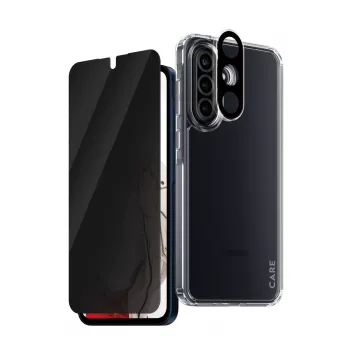PanzerGlass ® | CARE by ® Flagship 3-in-1 privaatsuskomplekt Samsung Galaxy A36 5G