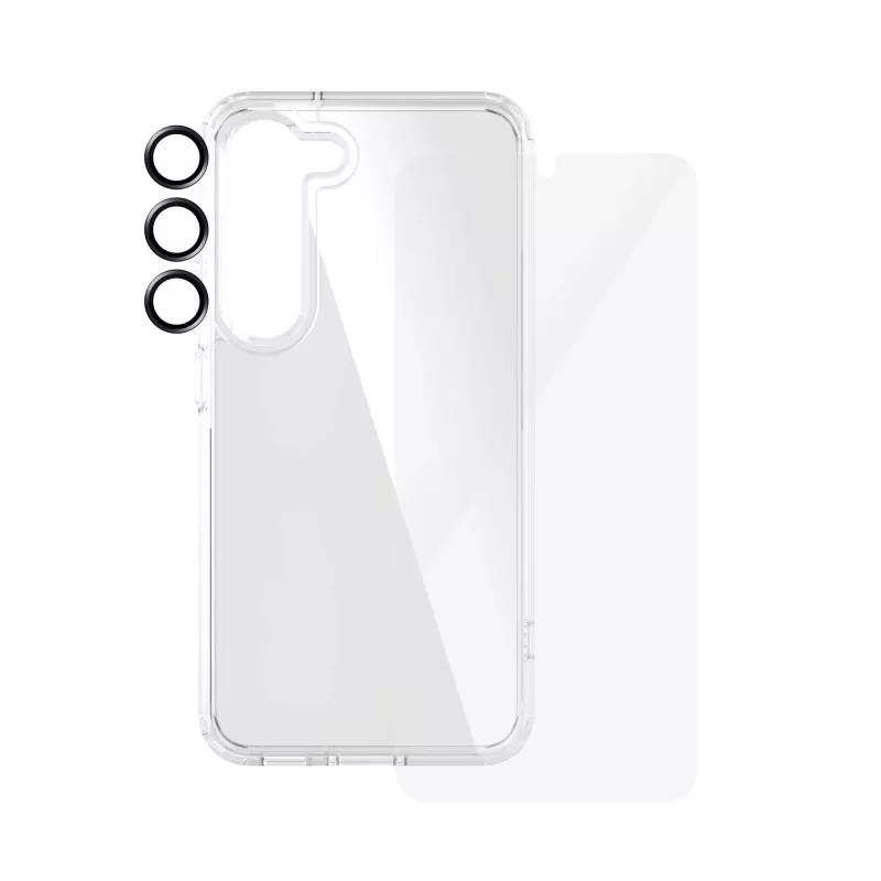 PanzerGlass ® 3-in-1 Bundle Samsung Galaxy S24 | Ultra-Wide Fit w. EasyAligner