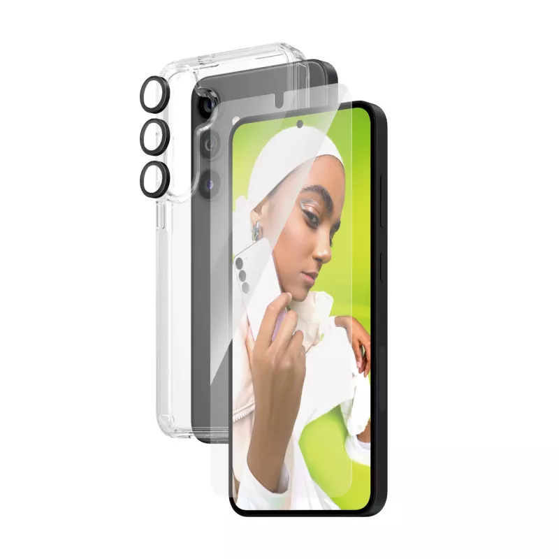 PanzerGlass® 3-ühes komplekt Samsung Galaxy S24+ | Ultra-Wide Fit koos EasyAligneriga