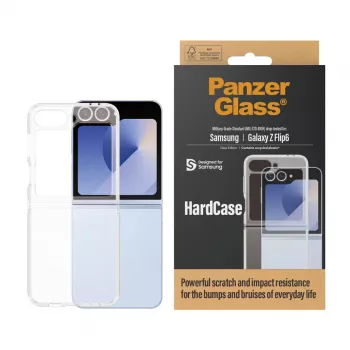 PanzerGlass ® HardCase Läbipaistev Samsung Galaxy Z Flip6, Kaitseümbris, Samsung, Samsung - Galaxy Z Flip6, Läbipaistev