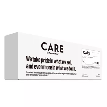 PanzerGlass CARE™ by ® Samba ümbris Must, Qi-ühilduv iPhone 17e | 16e