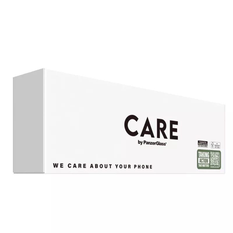 PanzerGlass CARE™ by ® Samba ümbris Must, Qi-ühilduv iPhone 17e | 16e