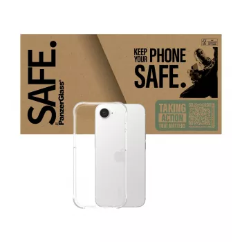 PanzerGlass SAFE. by ® TPU ümbris läbipaistev iPhone 17e | 16e