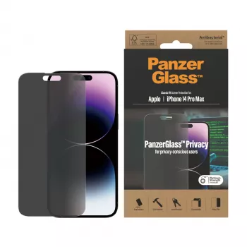 PanzerGlass ® privaatsusekraanikaitse iPhone 14 Pro Max | Classic Fit