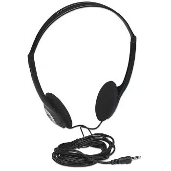 Kõrvaklapid MANHATTAN Stereo 3.5mm mustad