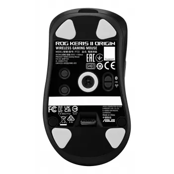 ASUS ROG Keris II Origin BLK hiir Mängimine Paremakäeline RF-juhtmevaba + Bluetooth + USB tüüp-A Optiline 42000 DPI