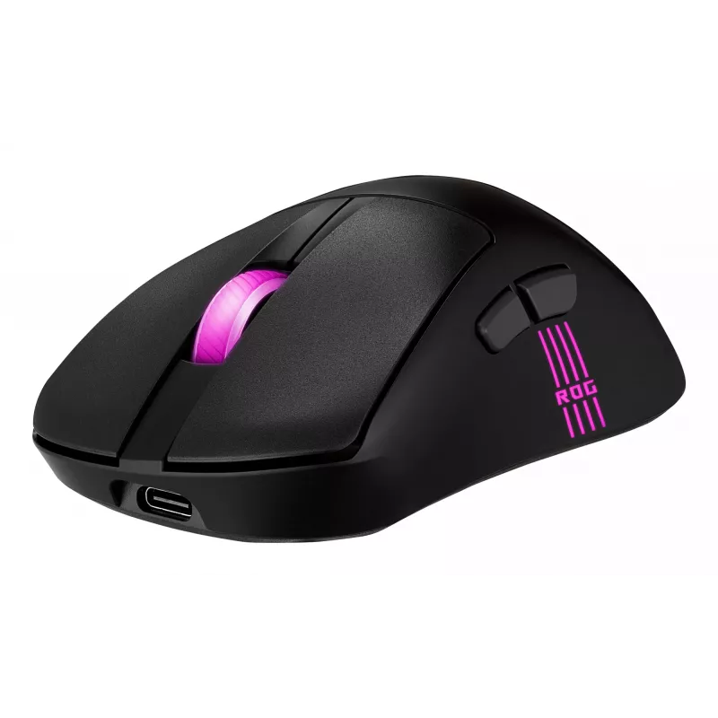 ASUS ROG Keris II Origin BLK hiir Mängimine Paremakäeline RF-juhtmevaba + Bluetooth + USB tüüp-A Optiline 42000 DPI