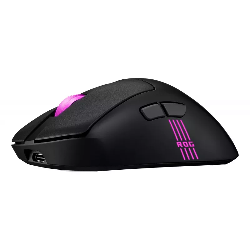 ASUS ROG Keris II Origin BLK hiir Mängimine Paremakäeline RF-juhtmevaba + Bluetooth + USB tüüp-A Optiline 42000 DPI