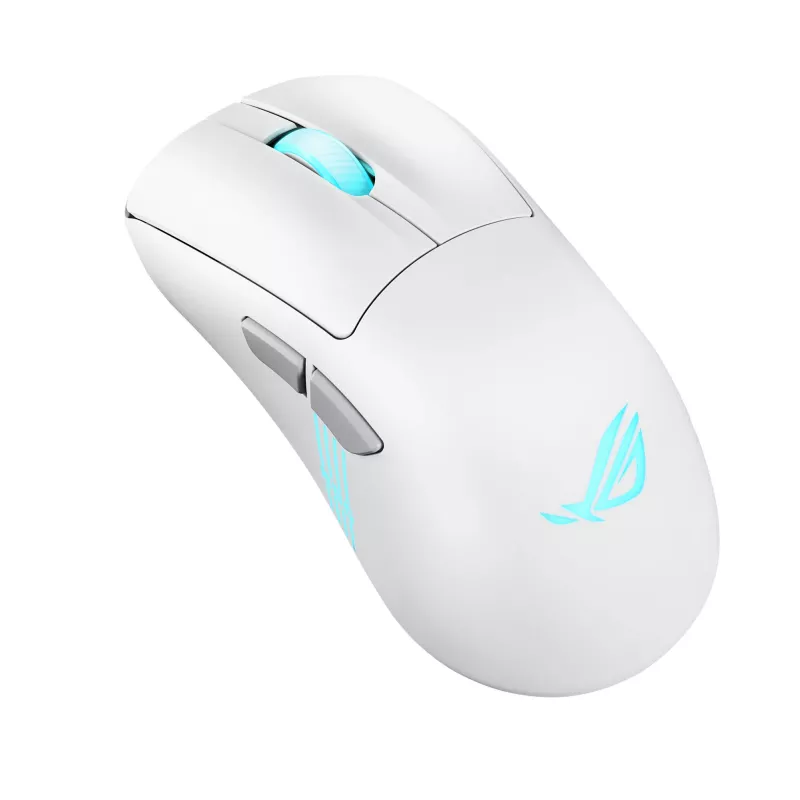 ASUS ROG Keris II Origin WHT hiir Mängimine Paremakäeline RF-juhtmevaba + Bluetooth + USB Type-A Optiline 42000 DPI