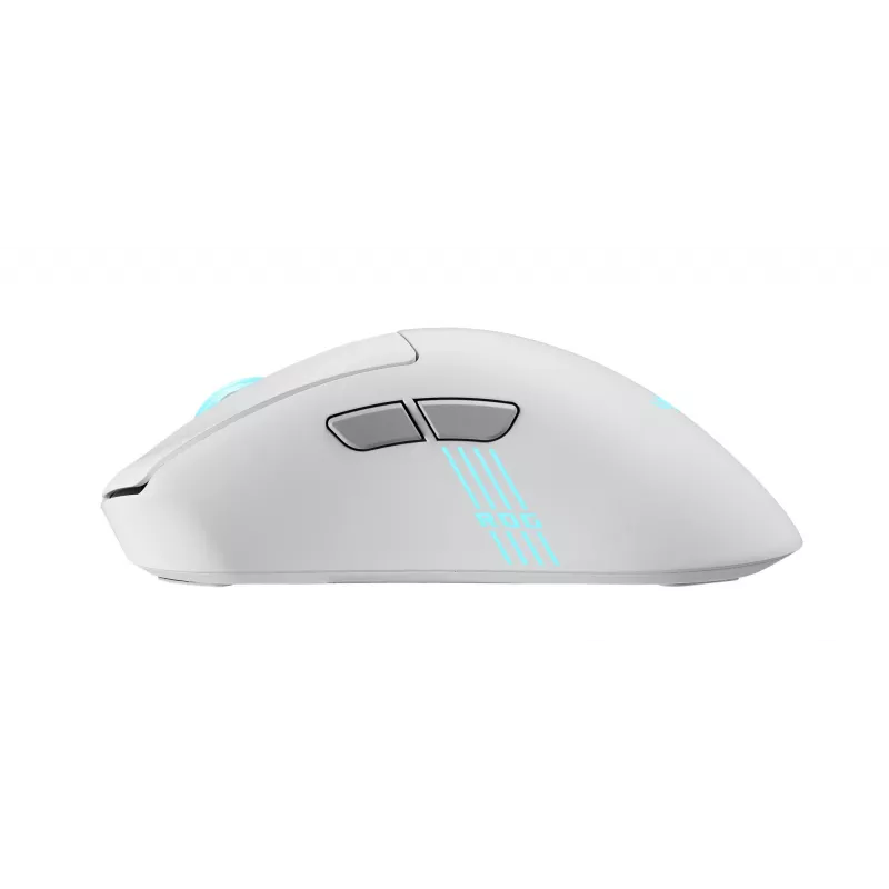 ASUS ROG Keris II Origin WHT hiir Mängimine Paremakäeline RF-juhtmevaba + Bluetooth + USB Type-A Optiline 42000 DPI